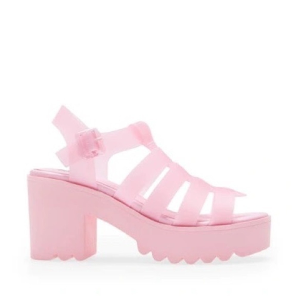Bp Mazie Heeled Sandal In bubble gum pink - Picture 2 of 11